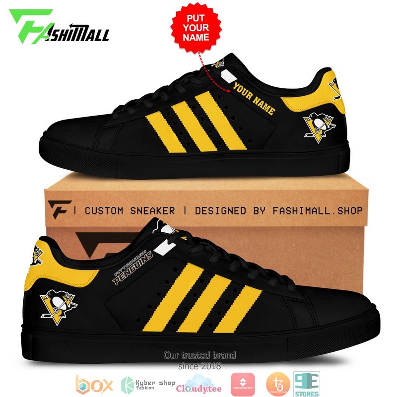 Personalized_NHL_Pittsburgh_Penguins_Stan_Smith_Low_Top_Shoes