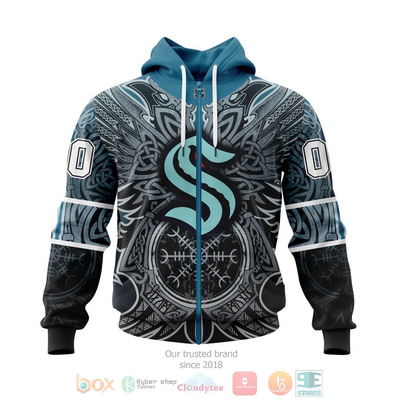 Personalized_NHL_Seattle_Kraken_Norse_Viking_Symbols_3D_shirt_hoodie_1