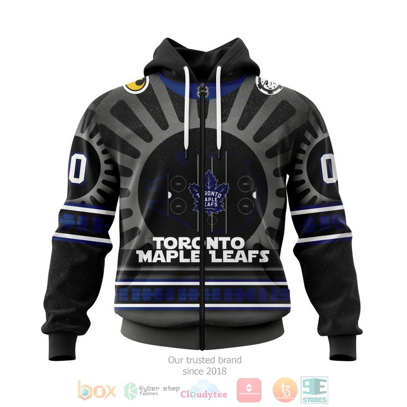 Personalized_NHL_Toronto_Maple_Leafs_Star_Wars_May_The_4th_Be_With_You_Black_3D_shirt_hoodie_1