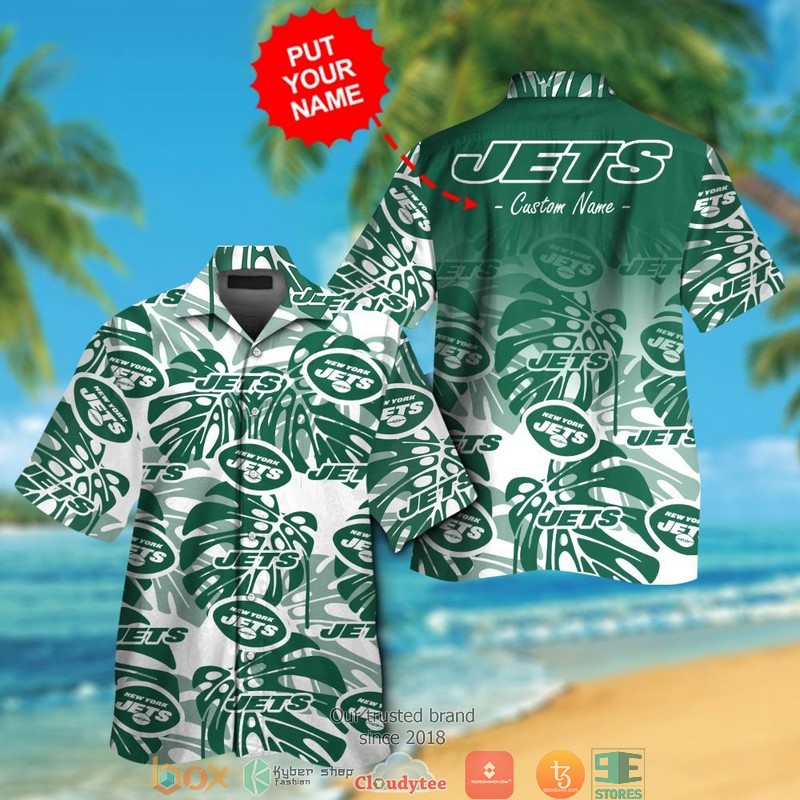 Personalized_New_York_Jets_Monstera_deliciosa_Hawaiian_Shirt_short