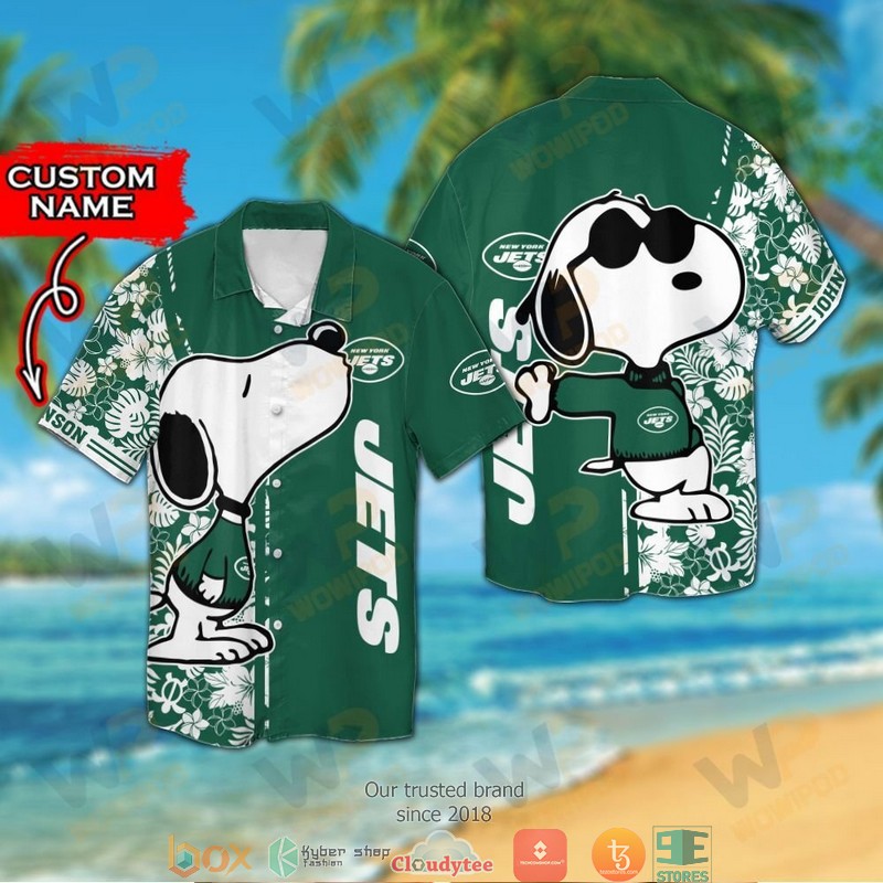 Personalized_New_York_Jets_Snoopy_Hawaiian_Shirt_short