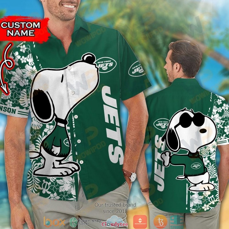 Personalized_New_York_Jets_Snoopy_Hawaiian_Shirt_short_1