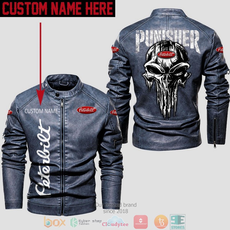 Personalized_Peterbilt_Punisher_Skull_Collar_Leather_Jacket_1