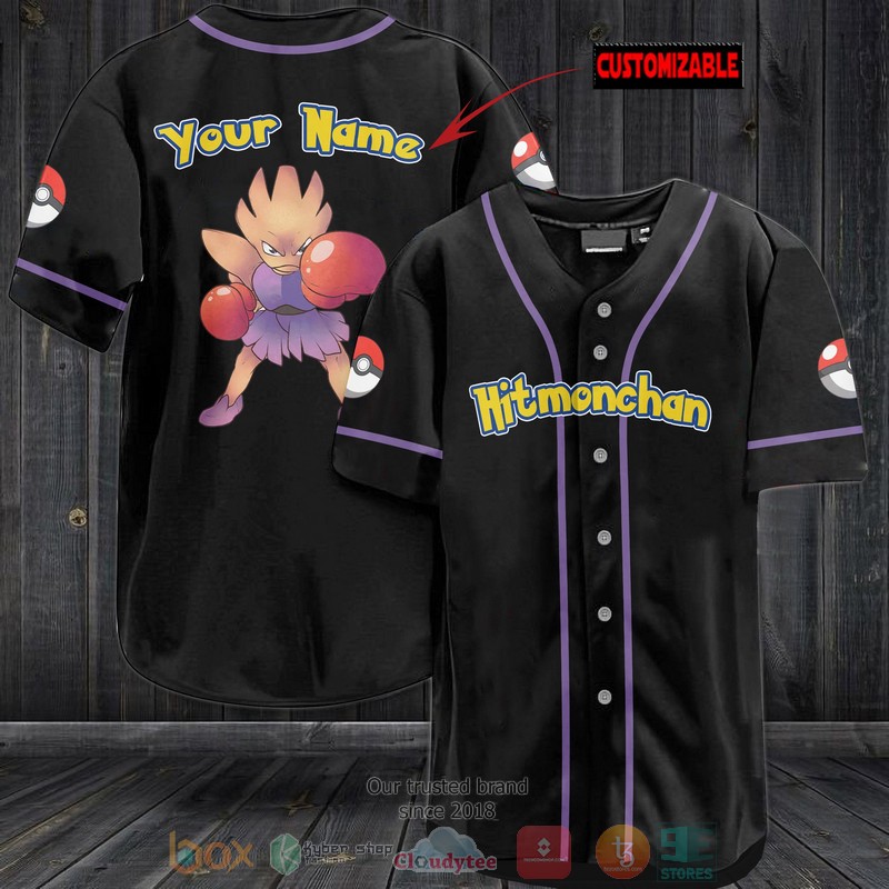 Personalized_Pokemon_Hitmonchan_custom_Baseball_Jersey