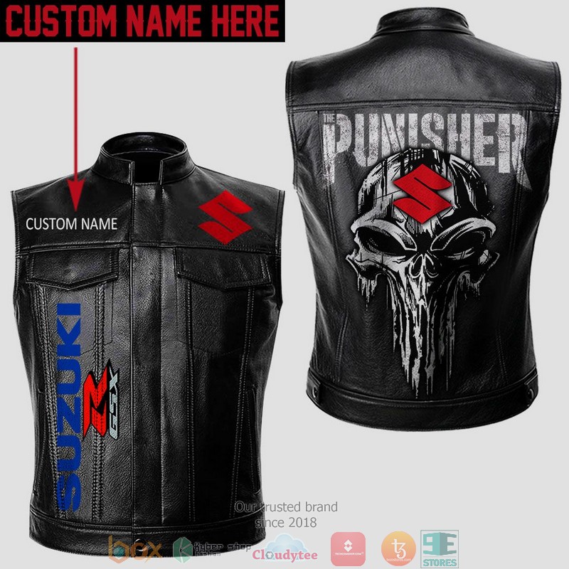 Personalized_Suzuki_Punisher_Skull_Vest_Leather_Jacket