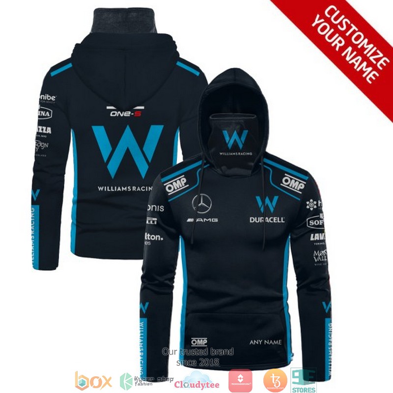 Personalized_Williams_Racing_3d_hoodie_mask