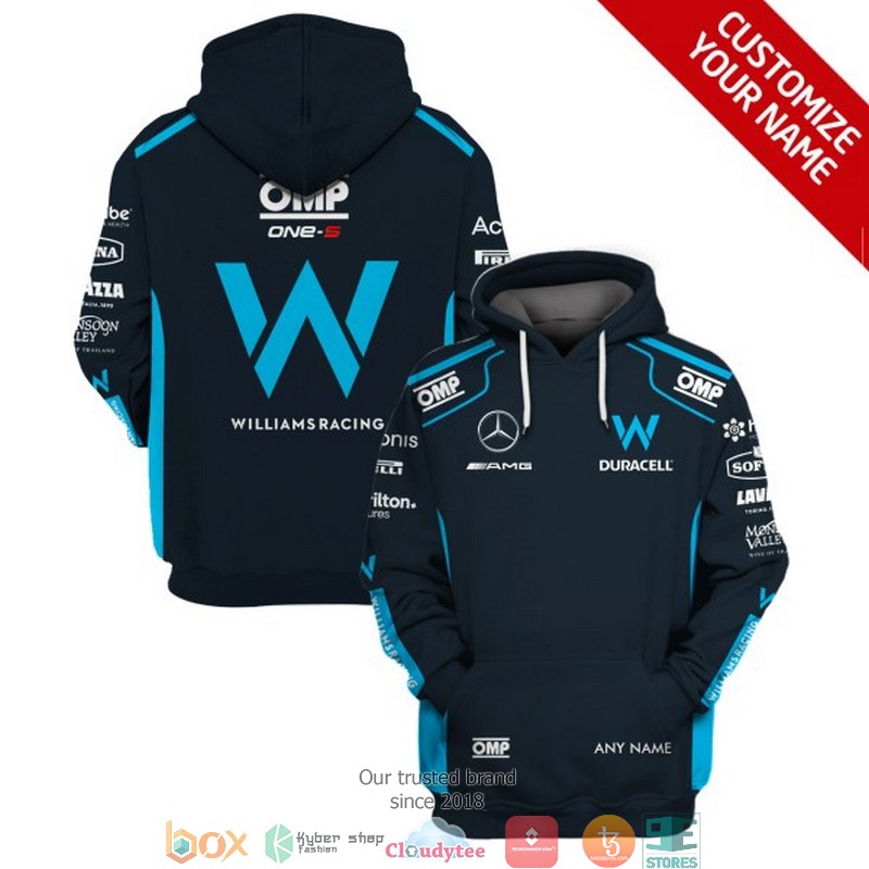 Personalized_Williams_Racing_3d_hoodie_shirt