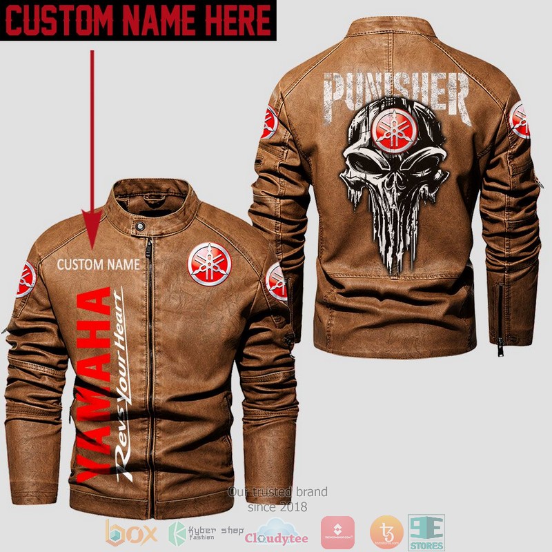 Personalized_Yamaha_Punisher_Skull_Collar_Leather_Jacket