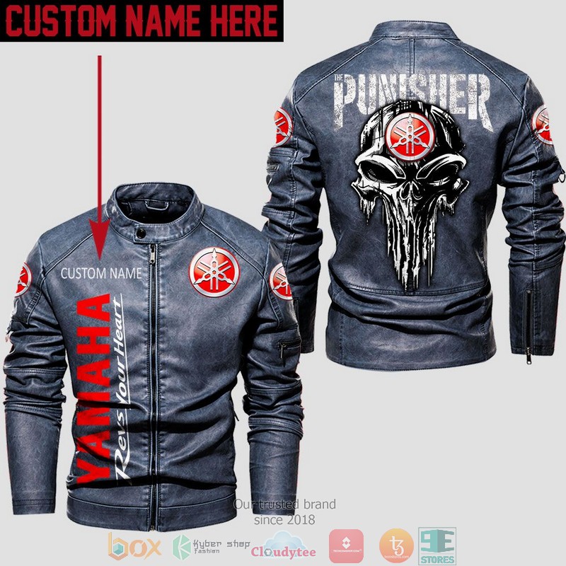 Personalized_Yamaha_Punisher_Skull_Collar_Leather_Jacket_1