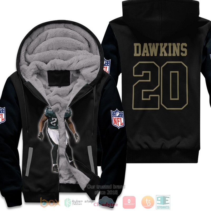 Philadelphia_Eagles_Brian_Dawkins_20_NFL_Black_fleece_hoodie