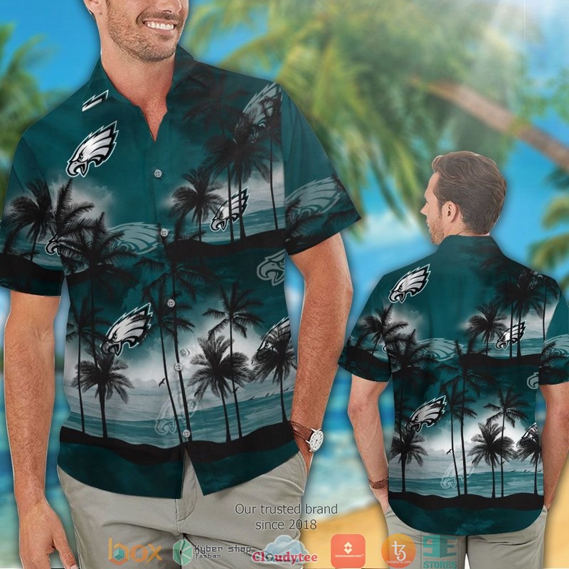 Philadelphia_Eagles_Coconut_island_Ocean_Hawaiian_Shirt_short_1