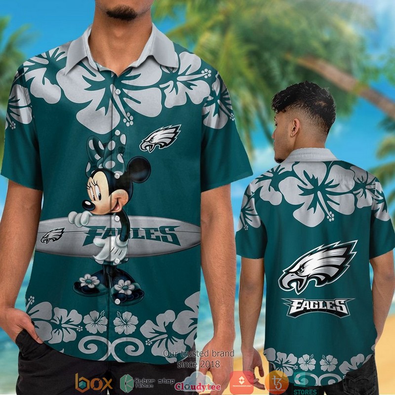 Philadelphia_Eagles_Minnie_Mouse_Hawaiian_Shirt_short_1
