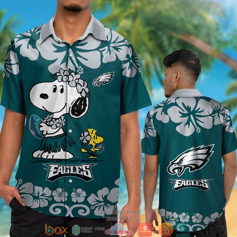 Philadelphia_Eagles_Snoopy_Hawaiian_Shirt_short_1