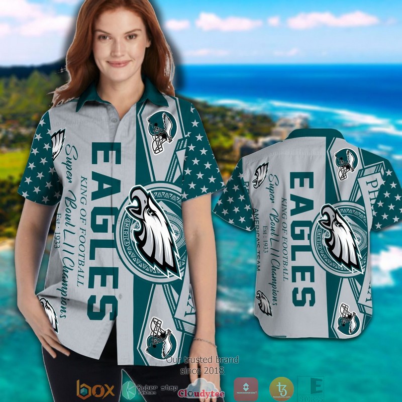 Philadelphia_Eagles_king_of_football_Hawaiian_Shirt_1