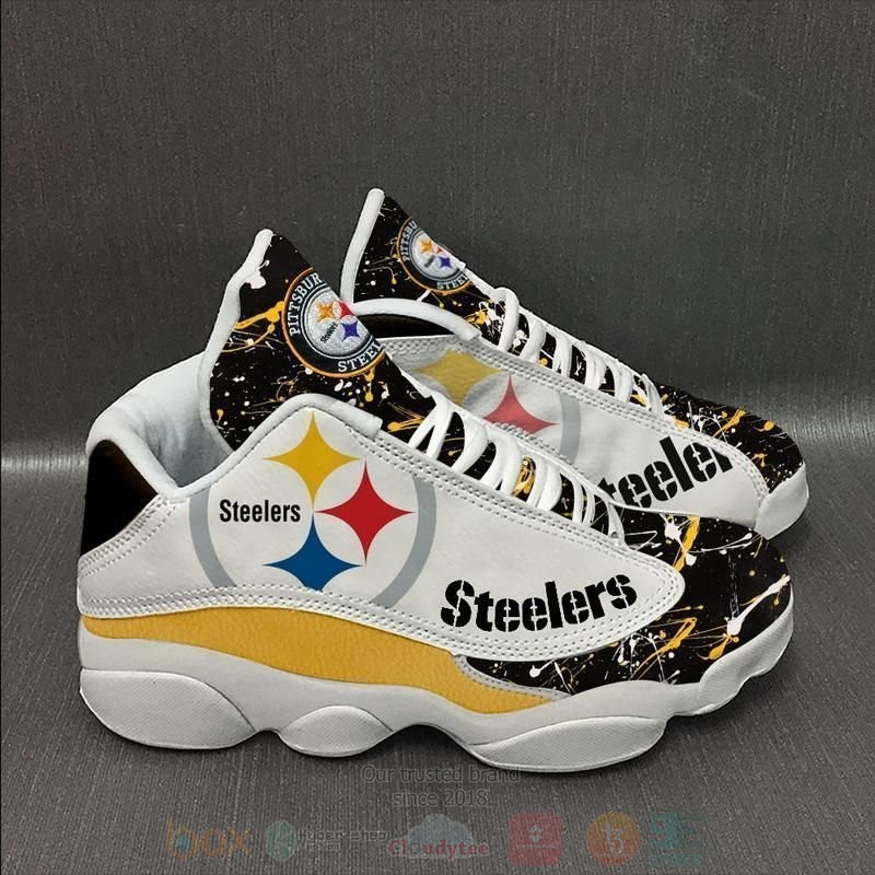 Pittsburgh_Steelers_Football_Team_NFL_Air_Jordan_13_Shoes