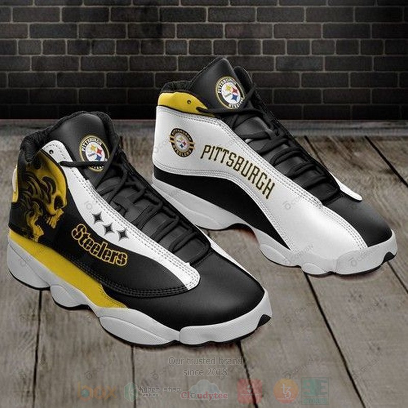 Pittsburgh_Steelers_Team_NFL_Air_Jordan_13_Shoes