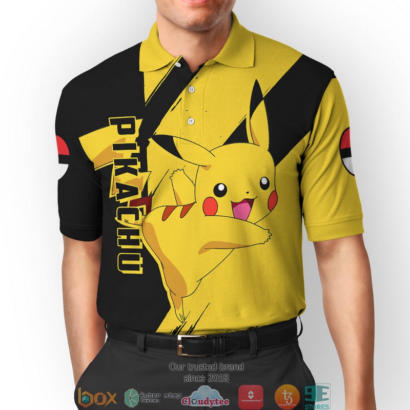 BEST Pikachu Pokemon Polo Shirt - Express your unique style with ...