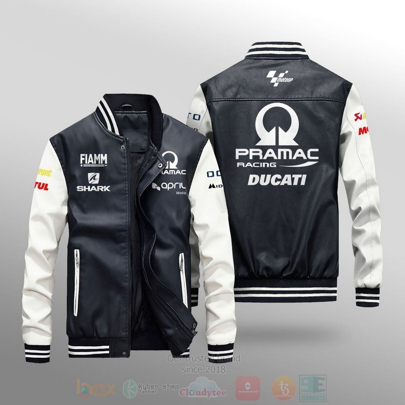 Pramac_Racing_Motogp_Team_Leather_Bomber_Jacket