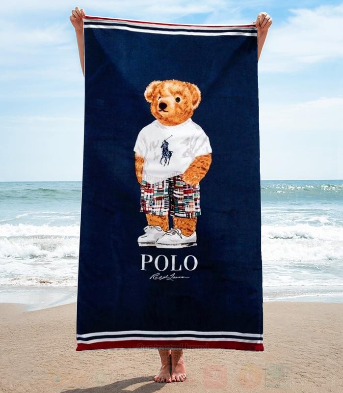 RalpH_Lauren_Bear_Polo_Microfiber_Beach_Towel
