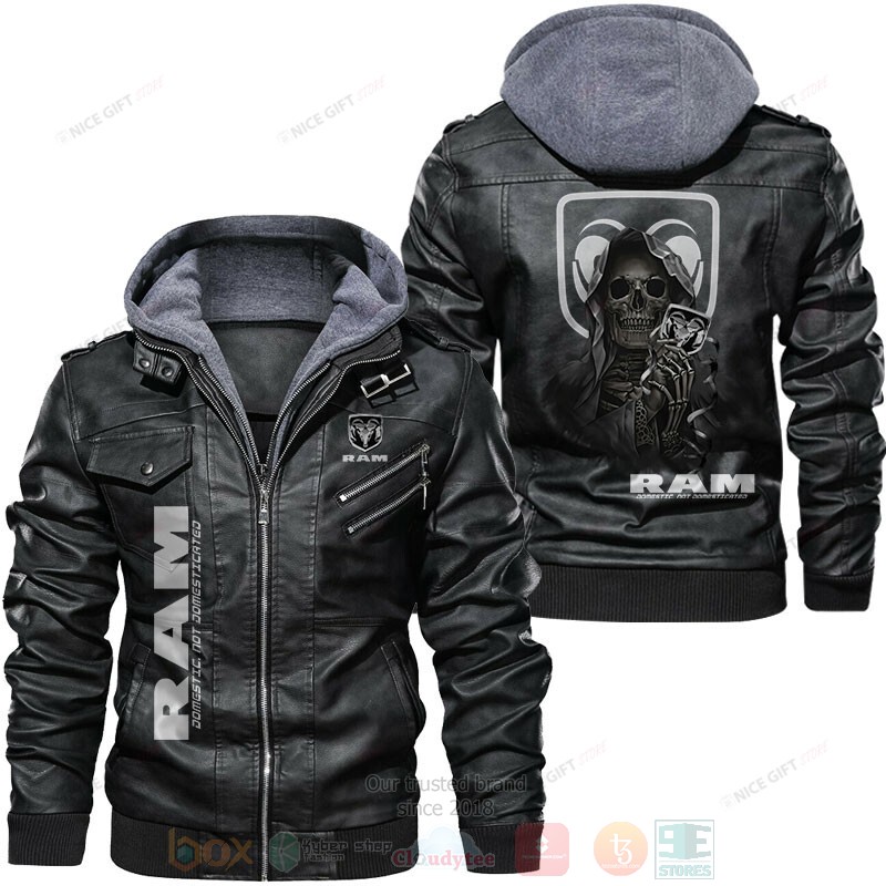 Ram_Dodge_Skull_Leather_Jacket