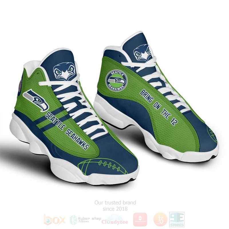 Seattle_Seahawks_NFL_Air_Jordan_13_Shoes