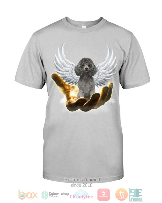 Silver_Miniature_Poodle_Golden_Hand_Heaven_Wings_2D_shirt_hoodie