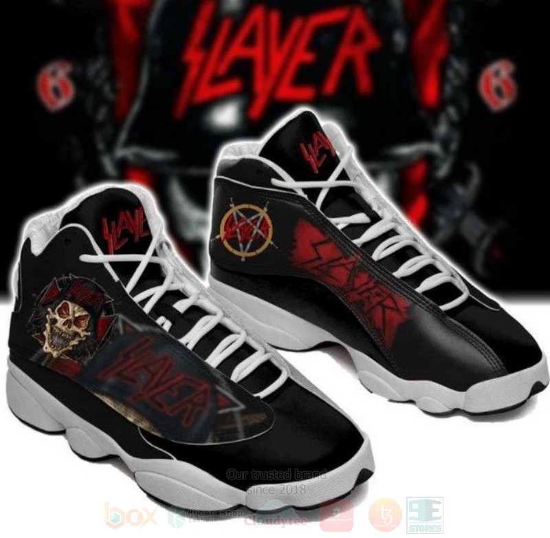 Slayer_Rock_Music_Band_Air_Jordan_13_Shoes