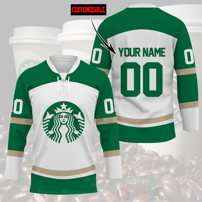 Starbucks_Personalized_Hockey_Jersey_Shirt