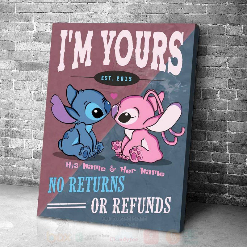 Stitch_and_Angel_Im_Yours_Est_2015_No_Returns_Or_Refunds_Personalized_Canvas_1
