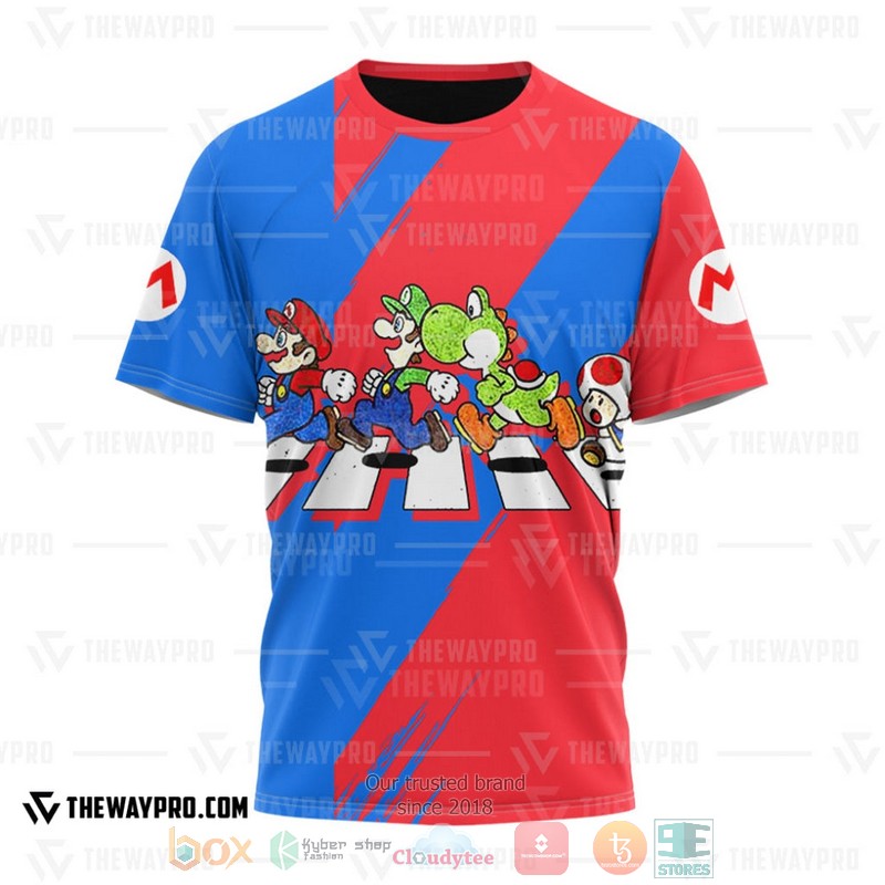 Super_Mario_Cross_The_Street_3D_T-Shirt_1
