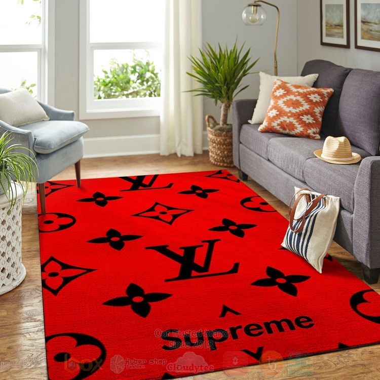 Supreme-Louis_Vuitton_Red-Black_Inspired_Rug