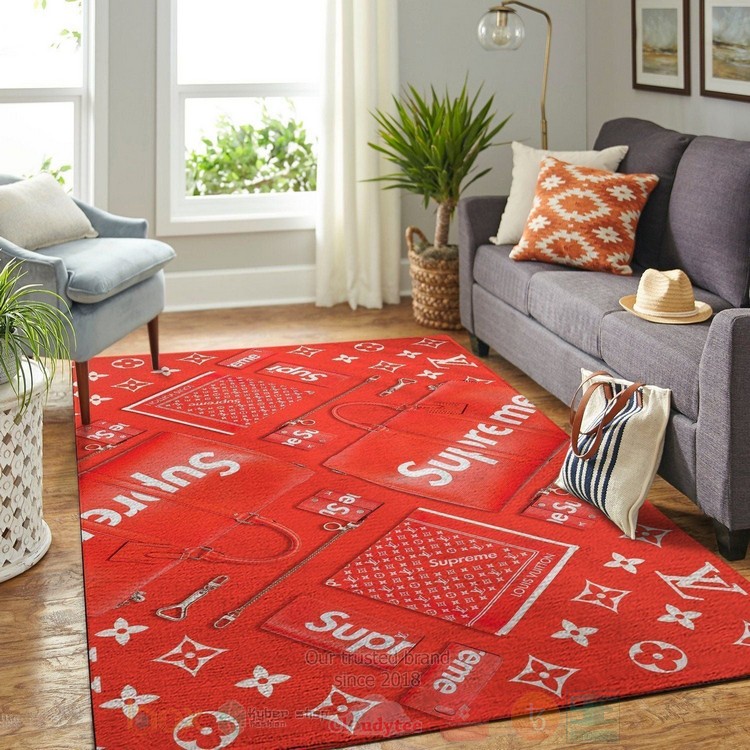 Supreme-Louis_Vuitton_Red_Inspired_Rug