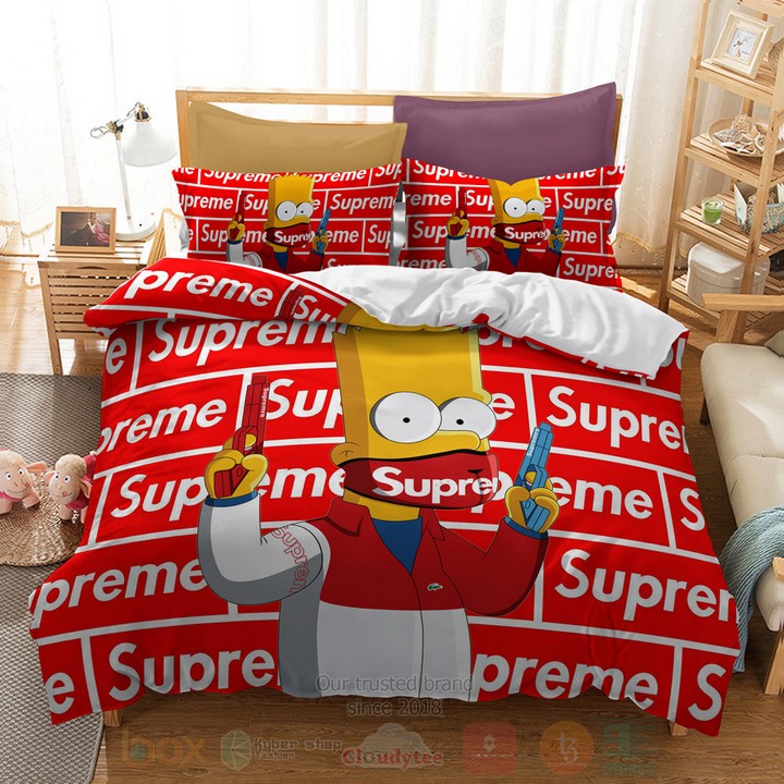Supreme_Bart_Simpson_Gun_Inspired_Bedding_Set