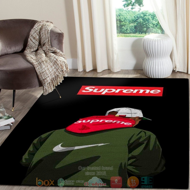 Supreme_Fashion_brand_X_Nike_pattern_Rug