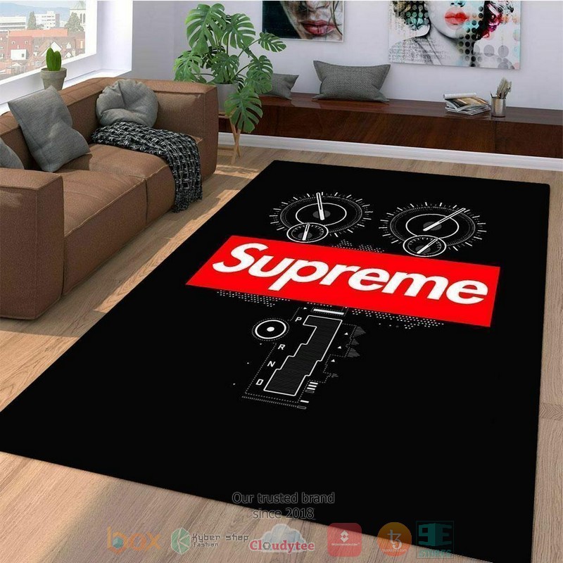 Supreme_Luxurious_Fashion_Brand_Logo_black_Rug