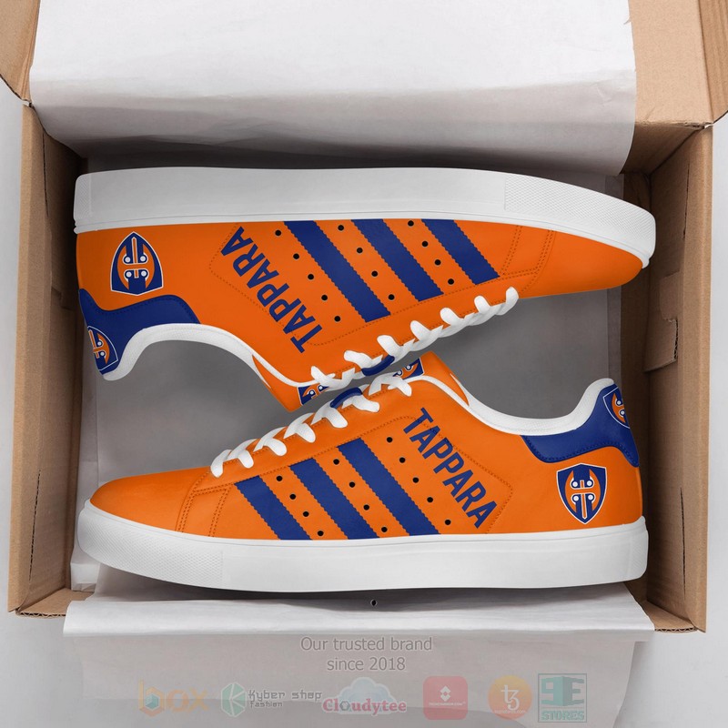 Tappara_Orange-Blue_Stan_Smith_Low_Top_Shoes