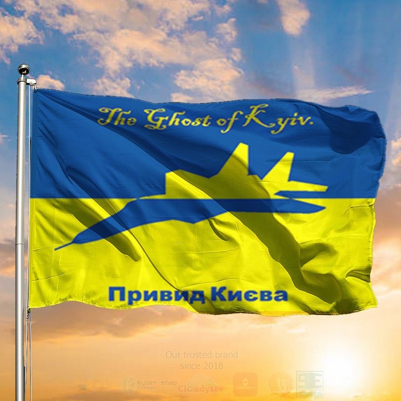 The_Ghost_Of_Kyiv_Ukrainian_Flag_I_Stand_With_Ukraine_Banner_Support_Ukraine_Flag