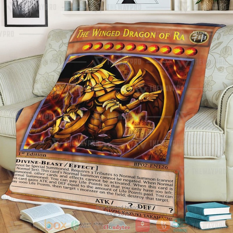 The_Winged_Dragon_Of_Ra_Soft_Blanket