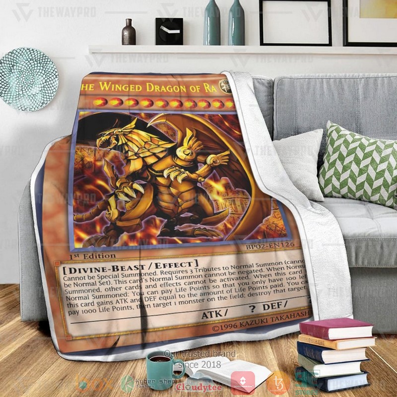 The_Winged_Dragon_Of_Ra_Soft_Blanket_1