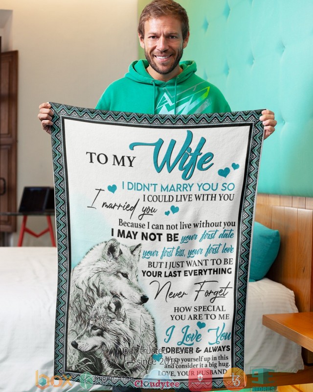To_My_Wife_never_forget_how_special_you_are_to_me_Wofl_blanket_1