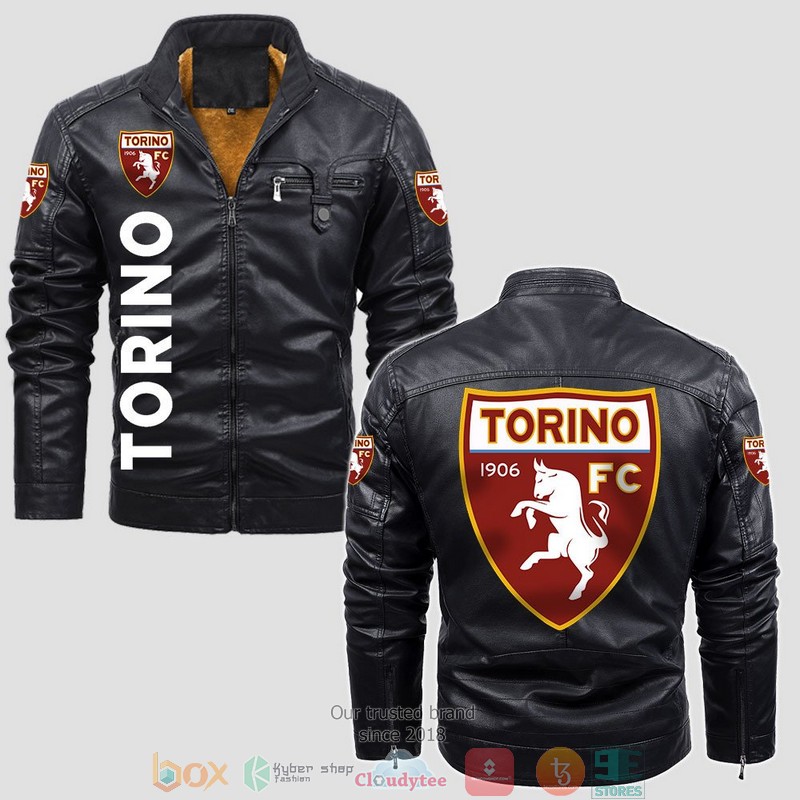 Torino_1906_FC_Fleece_Leather_Jacket