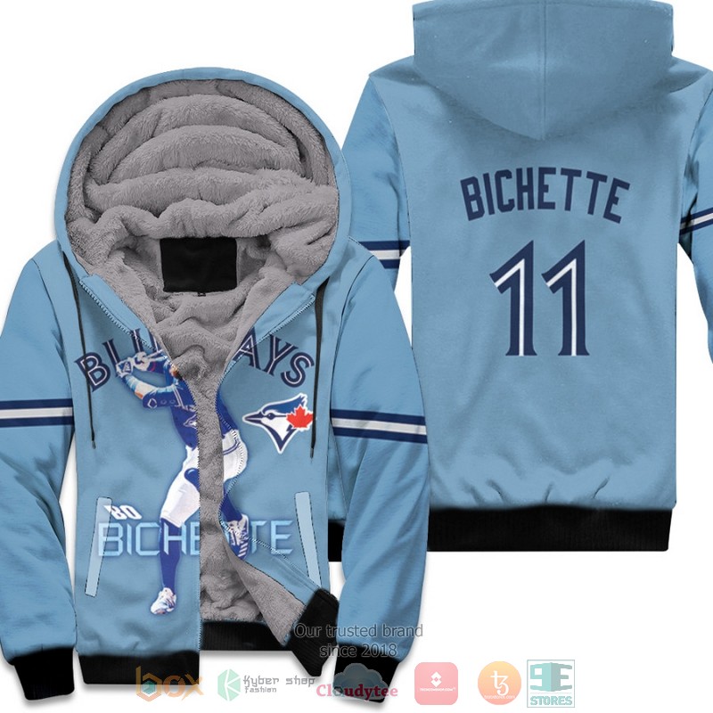 Toronto_Blue_Jays_Bo_Bichette_11_MLB_Powder_Blue_fleece_hoodie