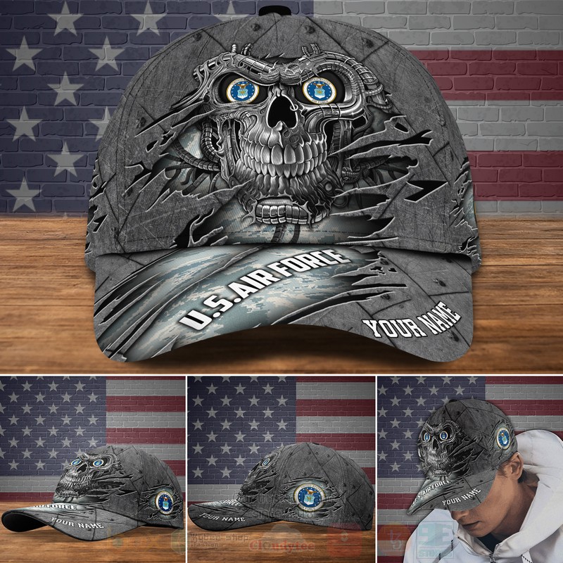 US_AIR_FORCE_Military_Veteran_Personalized_Skull_Cap