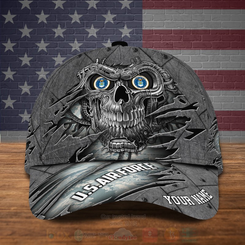 US_AIR_FORCE_Military_Veteran_Personalized_Skull_Cap_1