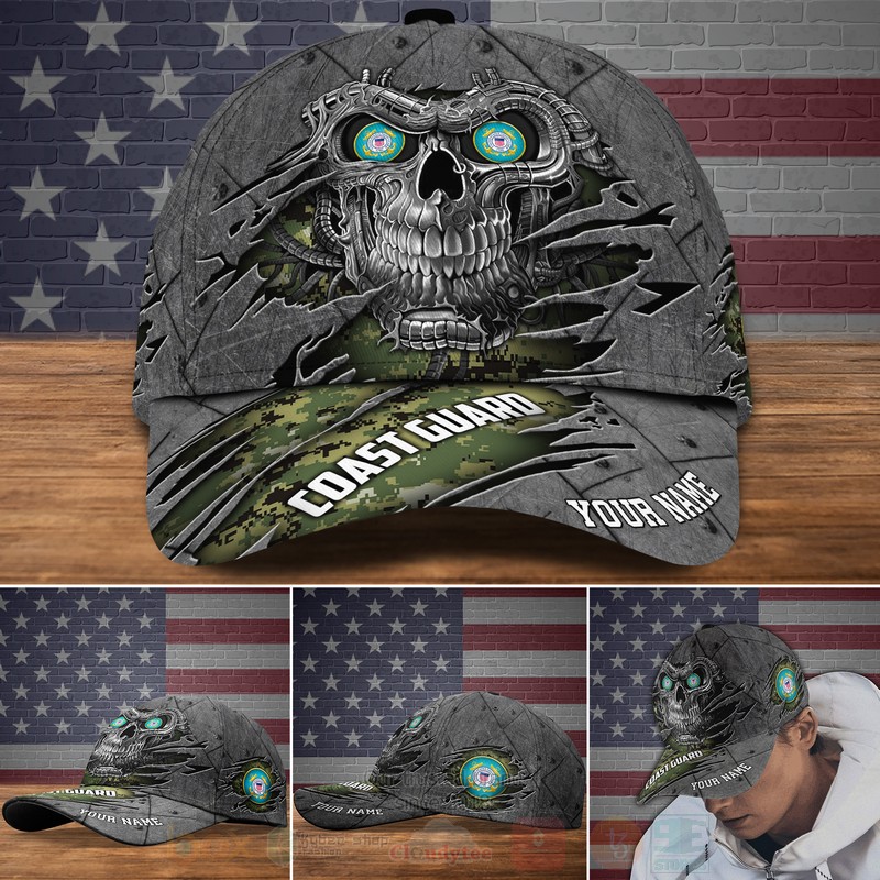 US_COAST_GUARD_Military_Veteran_Personalized_Skull_Cap