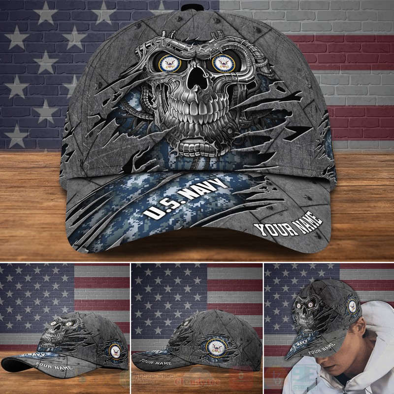 US_NAVY_Military_Veteran_Personalized_Skull_Cap