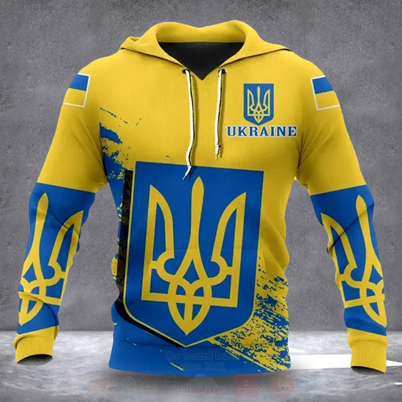 HOT Ukraine Ukrainian Pride Pray For Ukrainian Custom 3D Hoodie ...