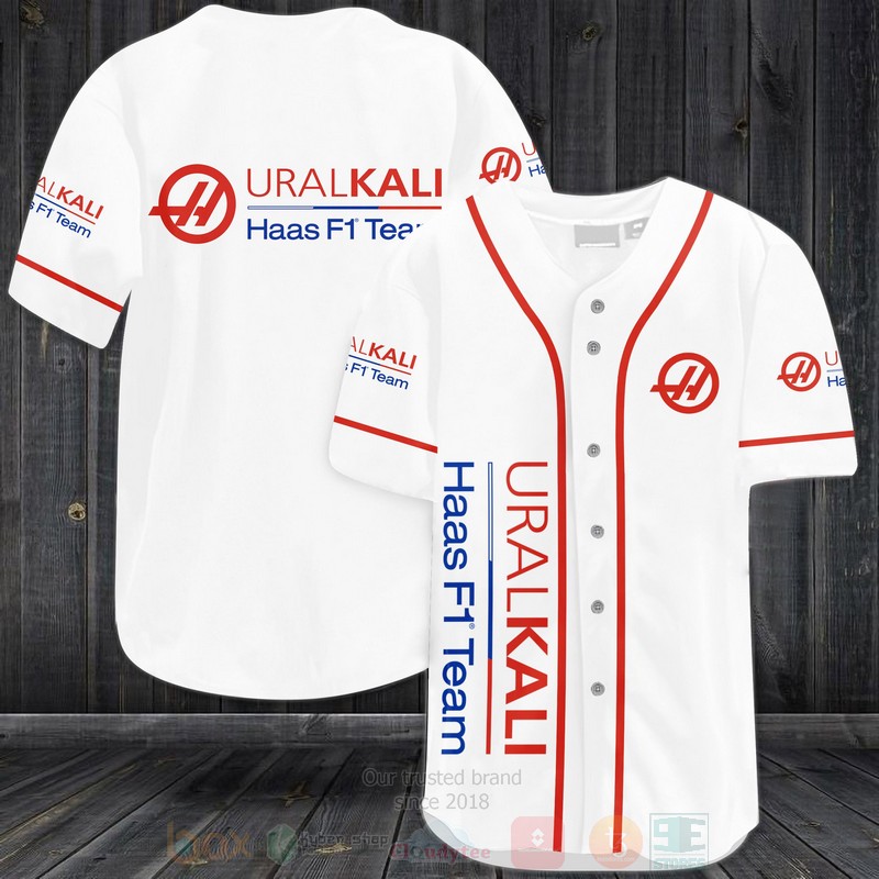 Uralkali_Haas_F1_Team_Baseball_Jersey_Shirt