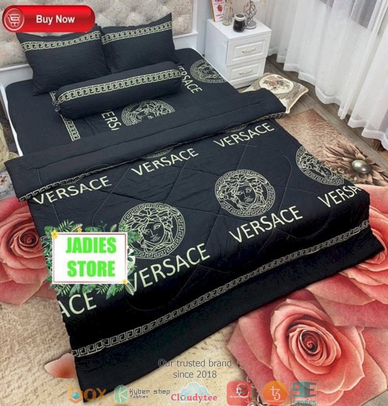 Versace_Black_luxury_Duvet_cover_bedding_set