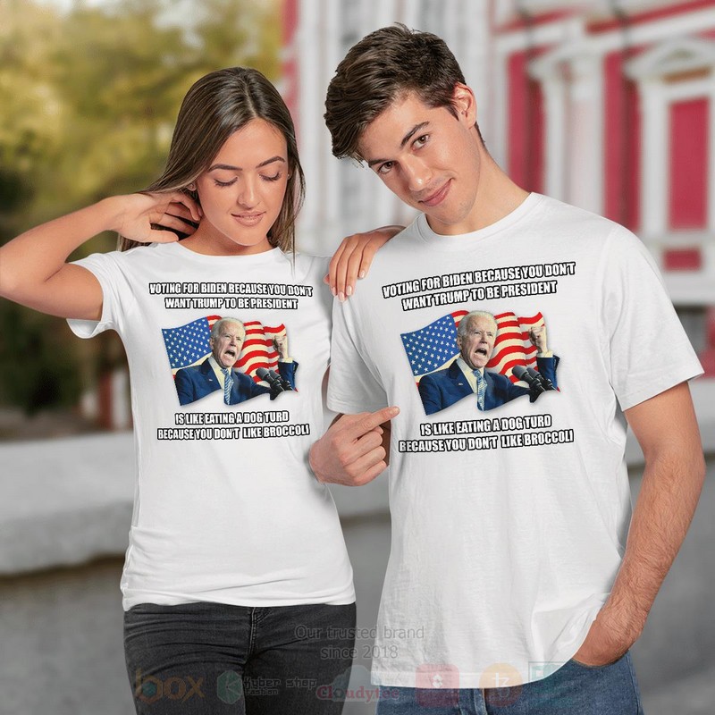 Voting_For_Biden_Because_You_Dont_Want_Trump_To_Be_President_2D_Hoodie_Shirt